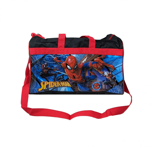 Sizepider-Man Duffel Bag 17" Marvel Boys Carry-On Miles Morales Sizepider-Man 2099