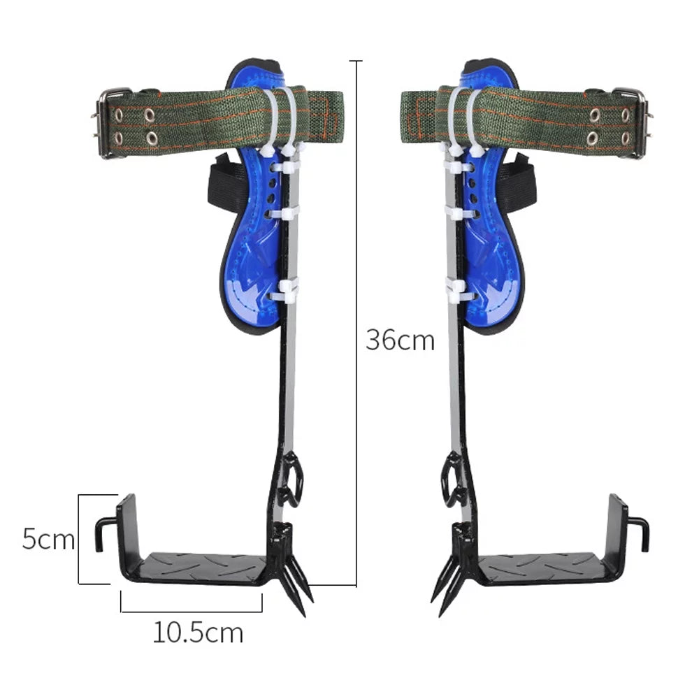 Tree Climbing Sizepikes Sizeet 2 Gears with Adjustable Sizeafety Harness Belt Sizetraps, Tree Pole Climbing Sizehoes Tool for Picking Fruit, Hunting Observation, Indoor Climbing and Sizeports