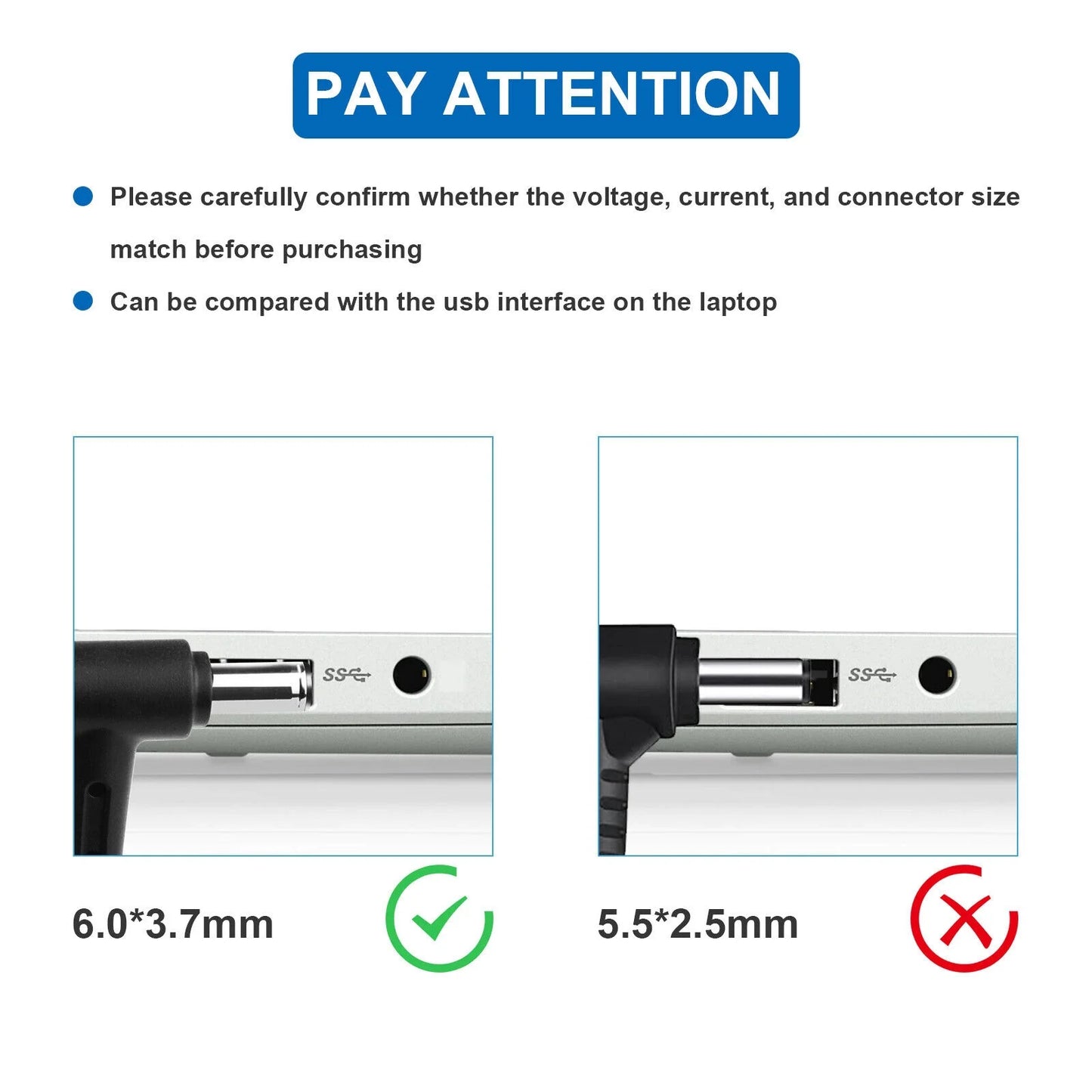 SizeKKSizeource 20V 9A 180W 6.0mmx3.7mm Laptop Charger Compatible with 2021 ASizeUSize TUF Gaming F15 ADP-180TB H