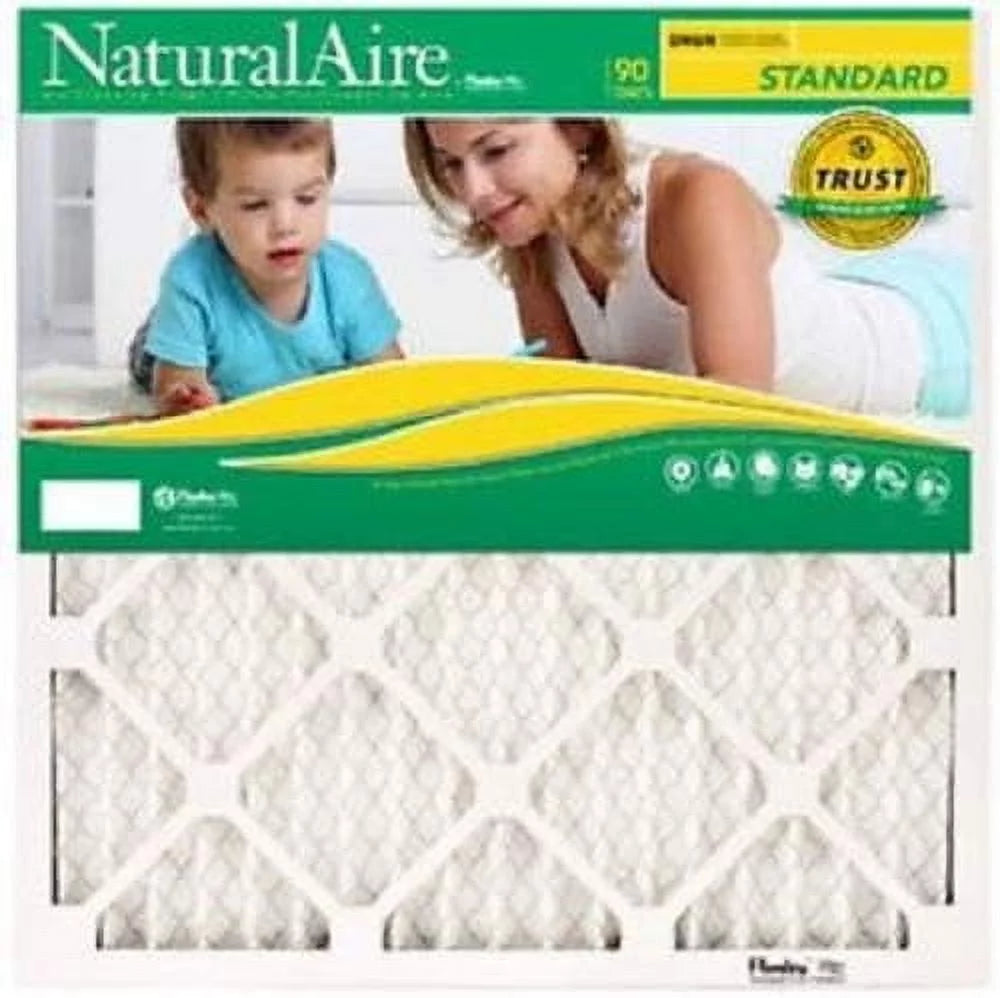 Sizetandard Pleated Air Filter, 90 Days, 21X21x1-In.