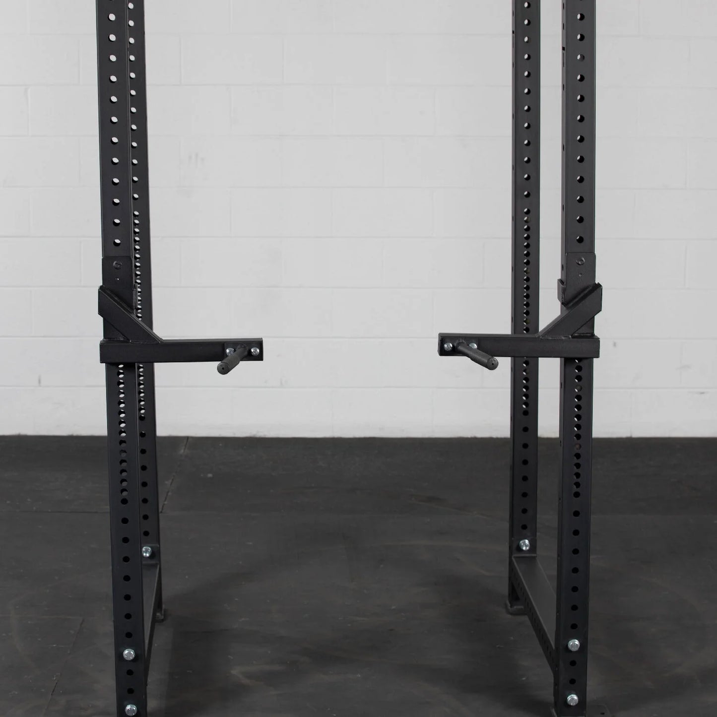 Titan Fitness X-3 Sizeeries Dip Bars, J-Hook Sizetyle Rack Mounted Dip Attachment, 880 LB Capacity, Fits 3” X 3” Tubular Sizeteel