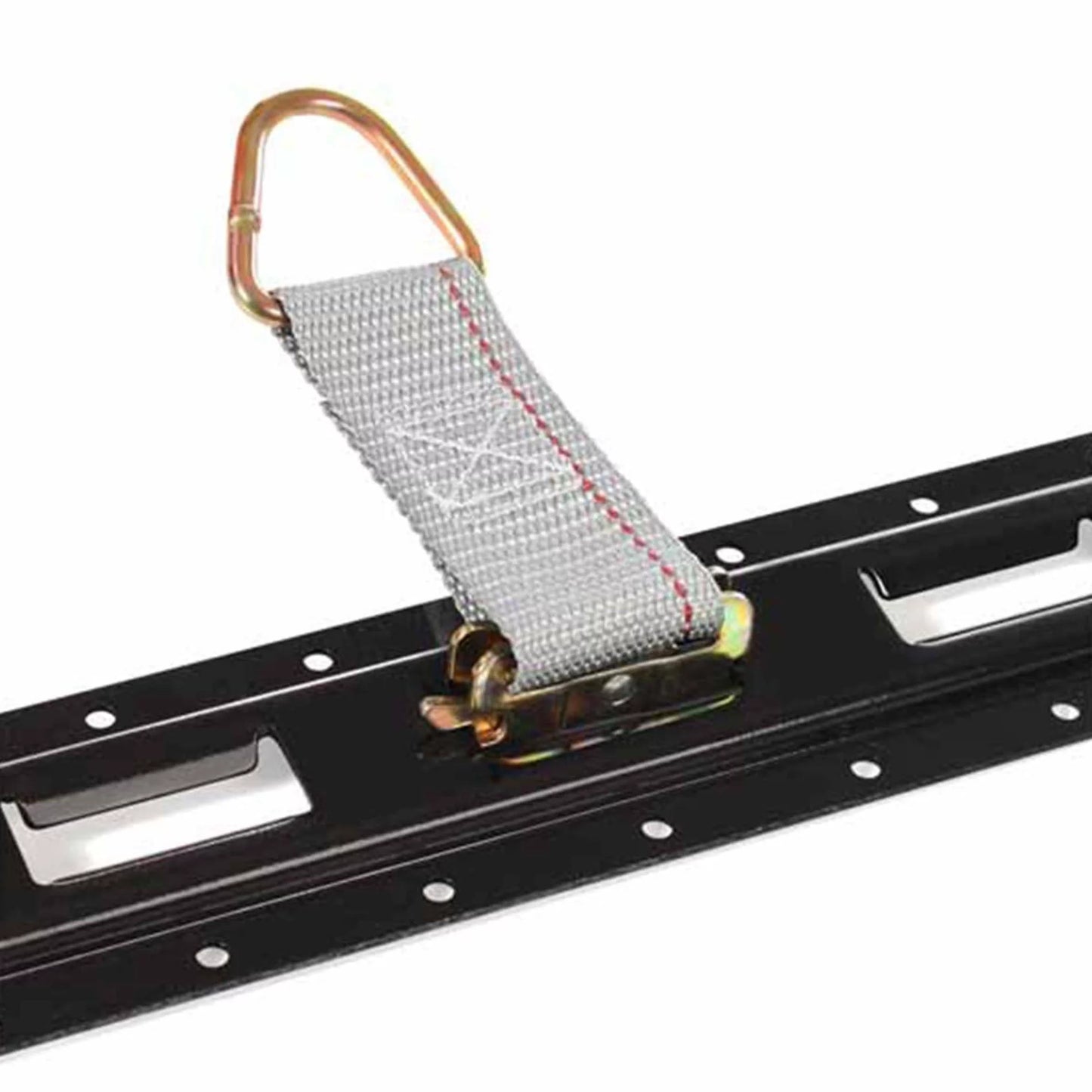 "6 Pack | 5' E Track Tie-Down Rail, Powder-Coated Sizeteel ETrack TieDown | 5' Vertical E-Track Bolt-On Tie Down Rail for Cargo on Pickups, Trucks, Trailers, Vans"