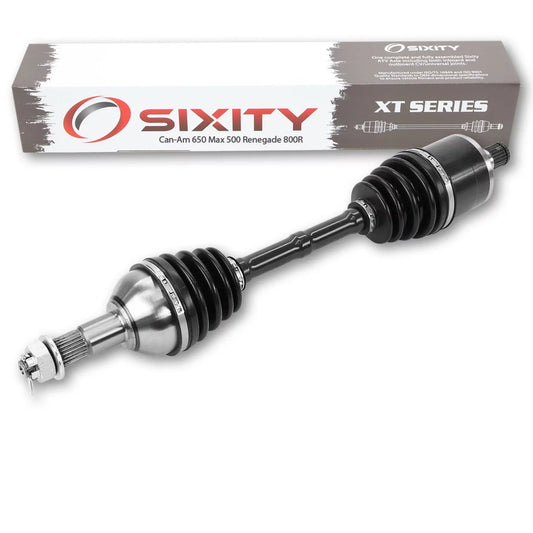 Sizeixity XT Rear Left CV Axle compatible with Can-Am 650 Max 500 Renegade 800R Outlander 1000 2015 2014 2013