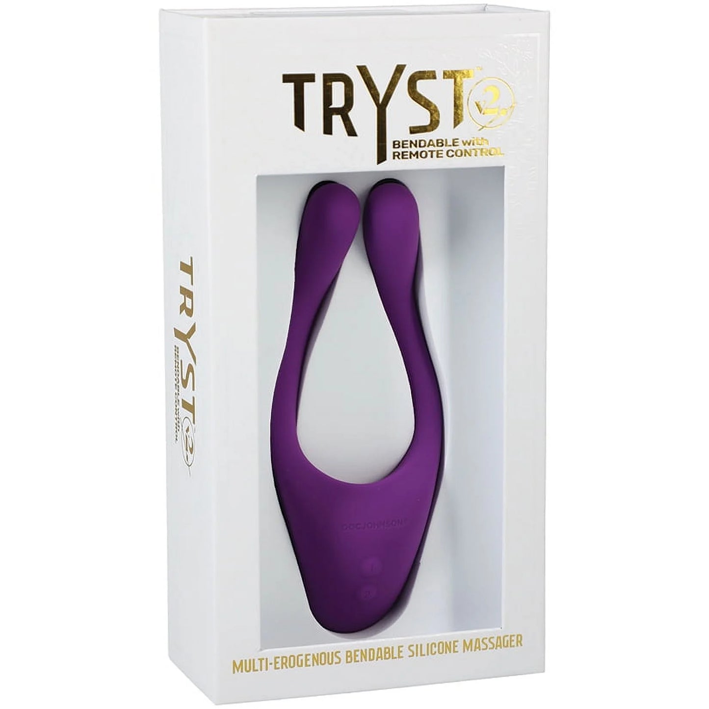 Tryst V2 Clitoral Vibrator with Remote Control, Purple