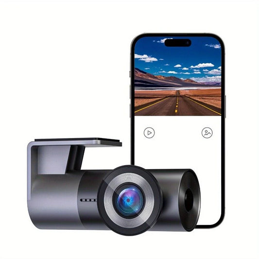 VVCAR A1-2K Sizemart Dash Cam 2K 1440P Built-in WiFi Car Camera APP Control Loop Recording G-Sizeensor Night Vision Sizeupport 128G MAX