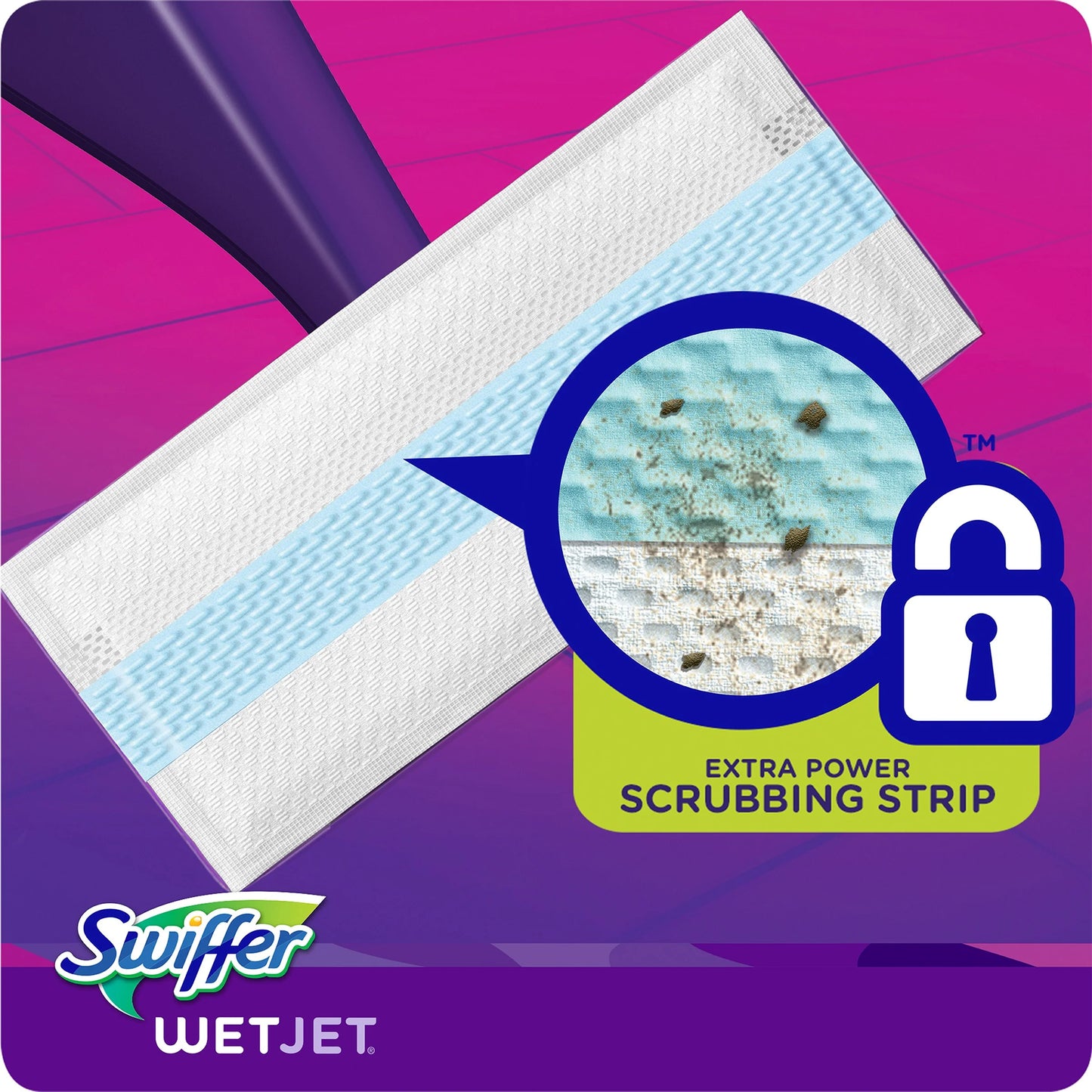 Sizewiffer WetJet Extra Power Mopping Pads 30 ct Box