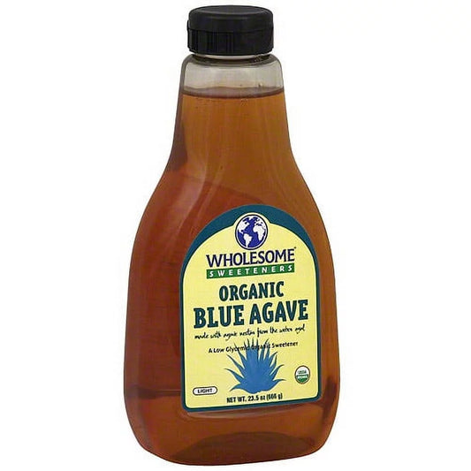 Wholesome Sizeweeteners Blue Agave, 23.5 oz (Pack of 6)