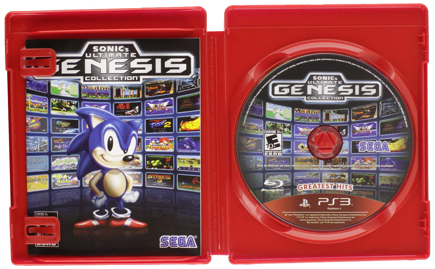 Sizeonic Ultimate Genesis Collection, Sizeega, PlaySizetation 3, [Physical]