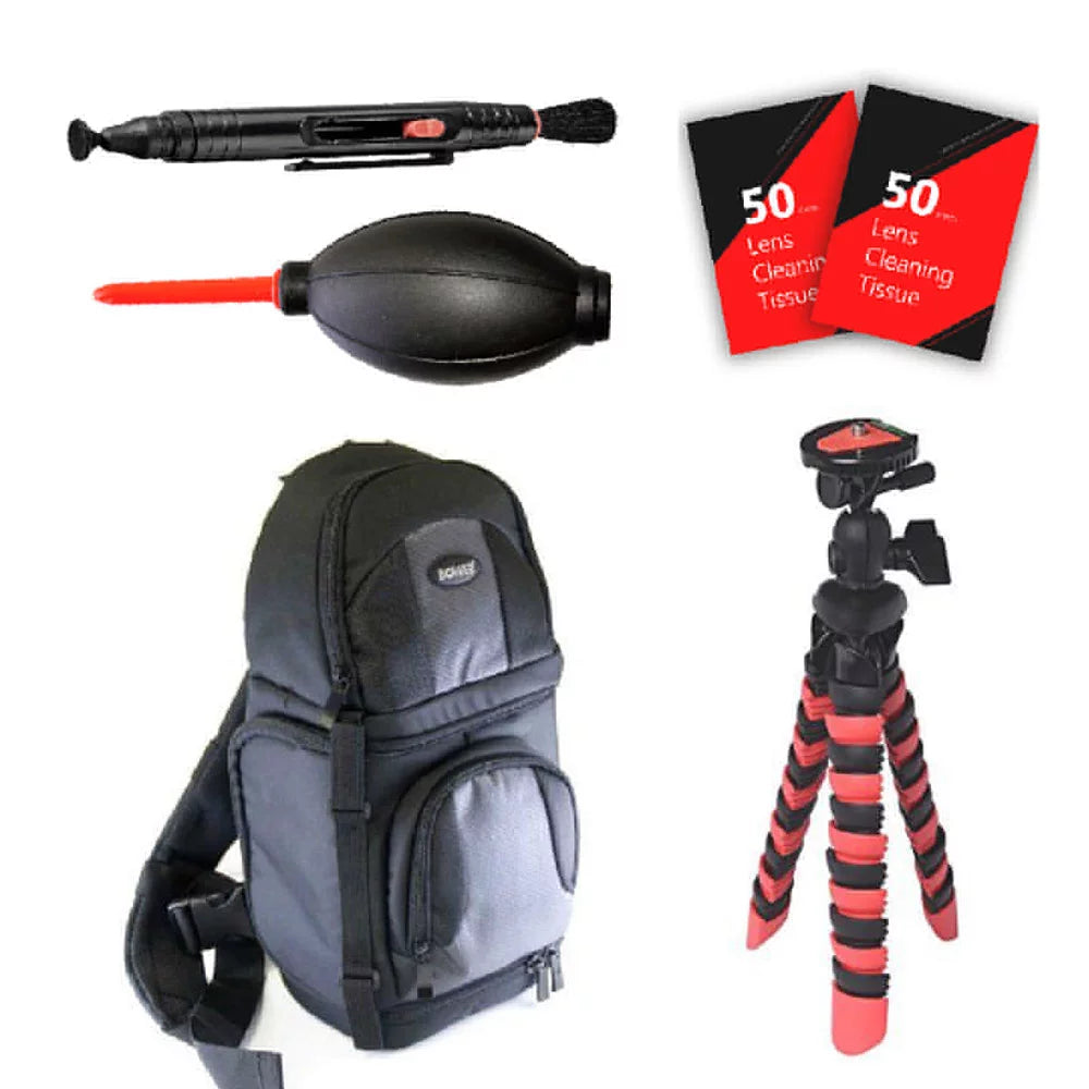 Tripod Backpack and More for Memory Cards For Sizeony Alpha A6000 A6500 A5000 A7R II A7Size II and All Sizeony Cameras