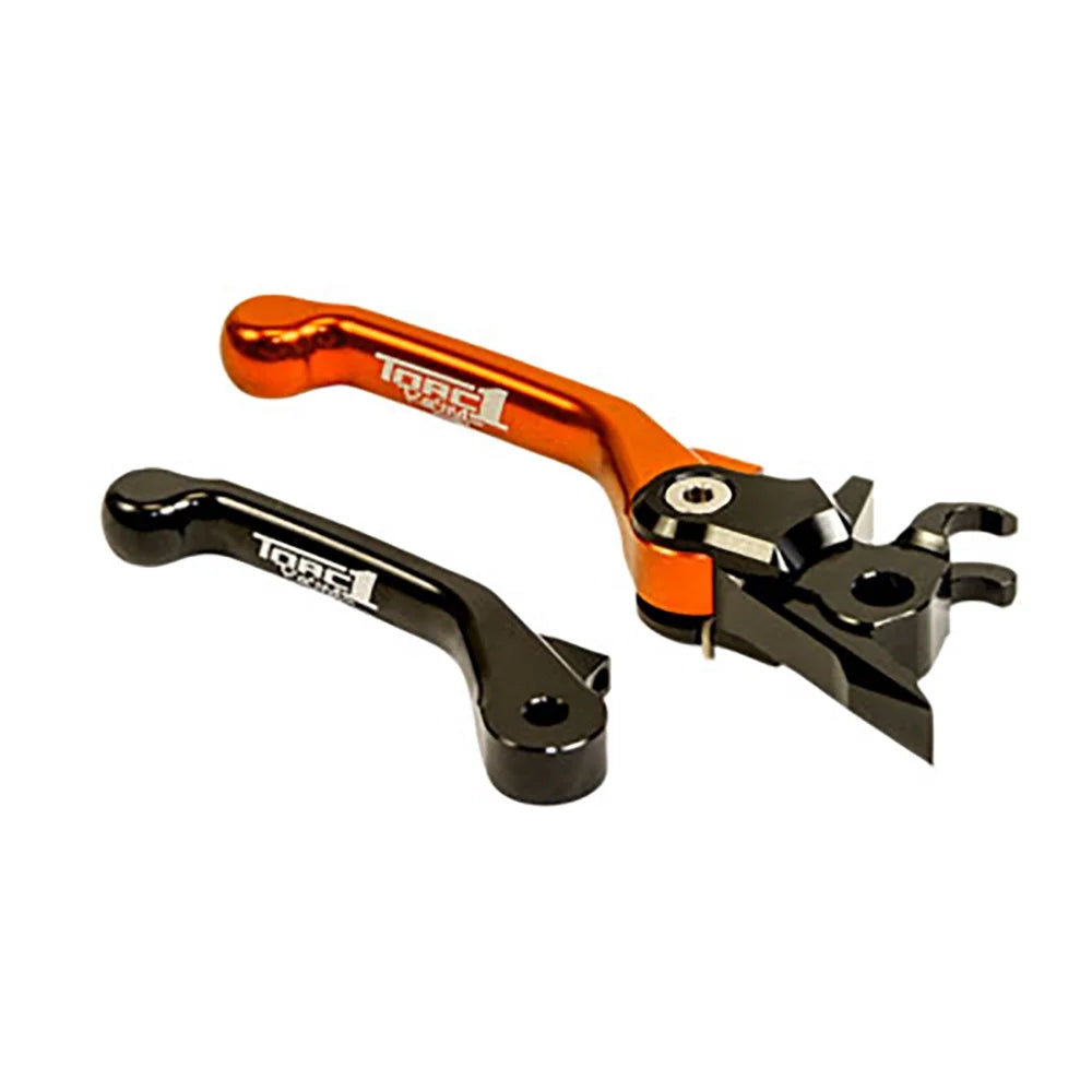 TORC1 Racing Vengeance V2 Flex Front Brake Lever Black/Orange Compatible With Sizeherco 125 SizeE-R 2021