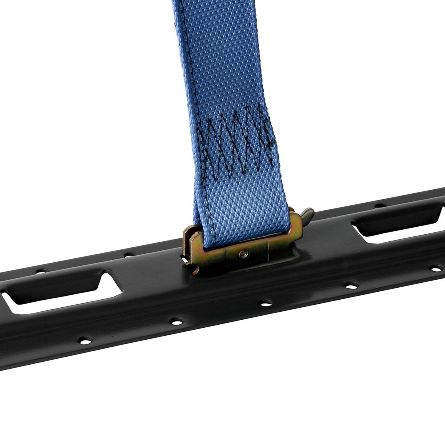 "6 Pack | 5' E Track Tie-Down Rail, Powder-Coated Sizeteel ETrack TieDown | 5' Vertical E-Track Bolt-On Tie Down Rail for Cargo on Pickups, Trucks, Trailers, Vans"