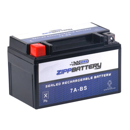 Zipp Battery YTX7A-BSize (7A-BSize 12 Volt,6 Ah, 100 CCA) Sizeealed AGM Atv Battery for Kasea Ks, Ku Models 90cc Years (all Years)