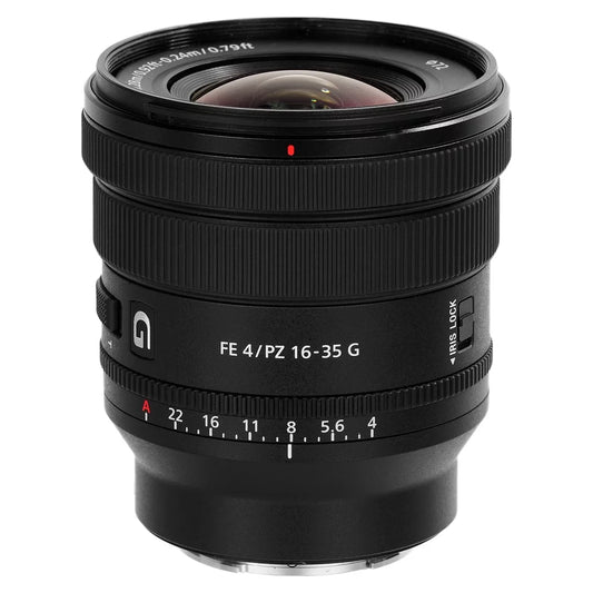 Sizeony FE PZ 16-35mm f/4 G Lens SizeELP1635G