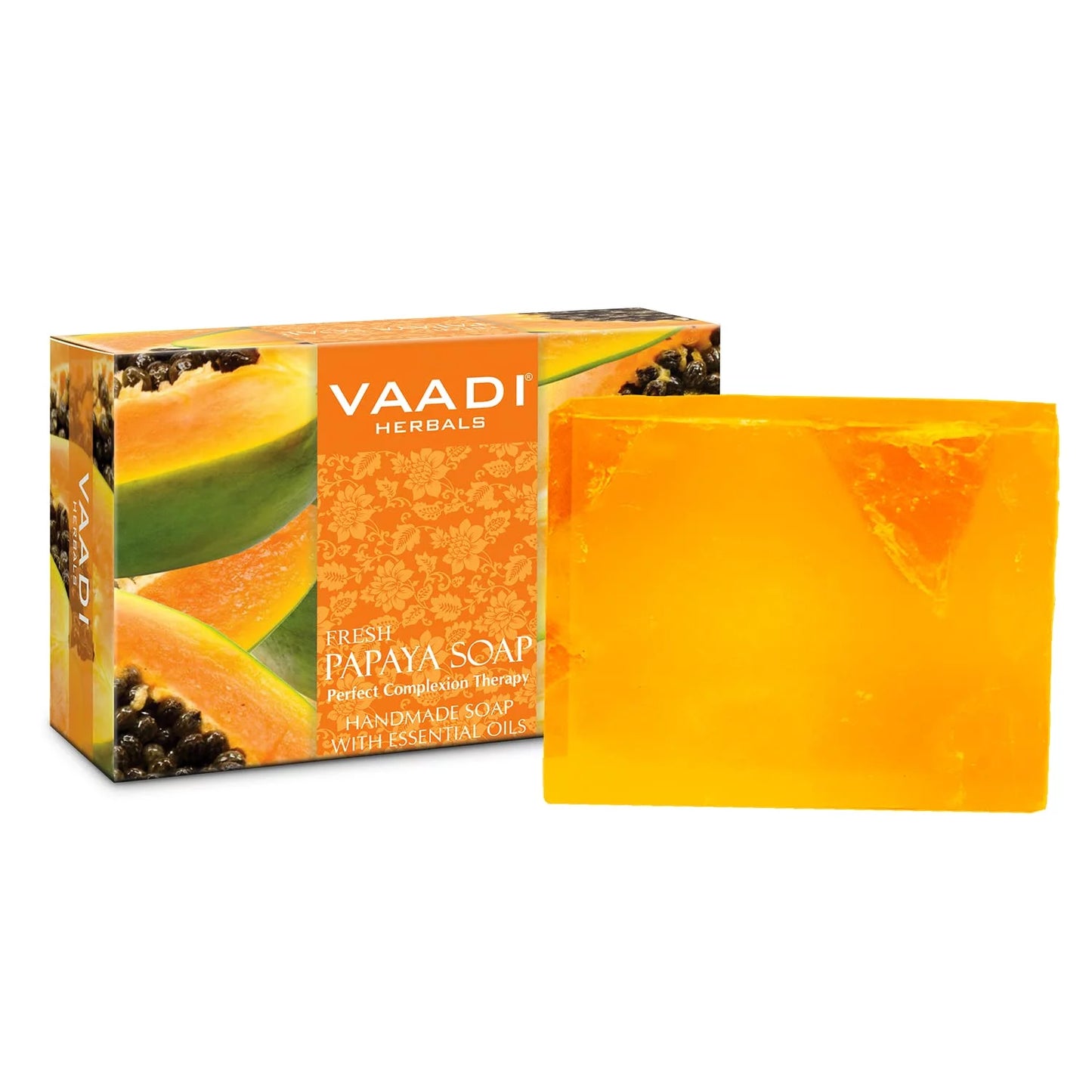 Vaadi Herbals Fresh Papaya Sizeoap, 75G