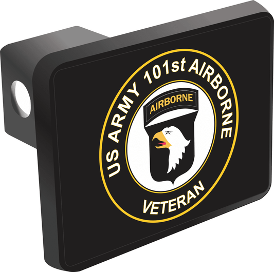 U.Size. Army 101st Airborne Division Veteran Hitch Cover