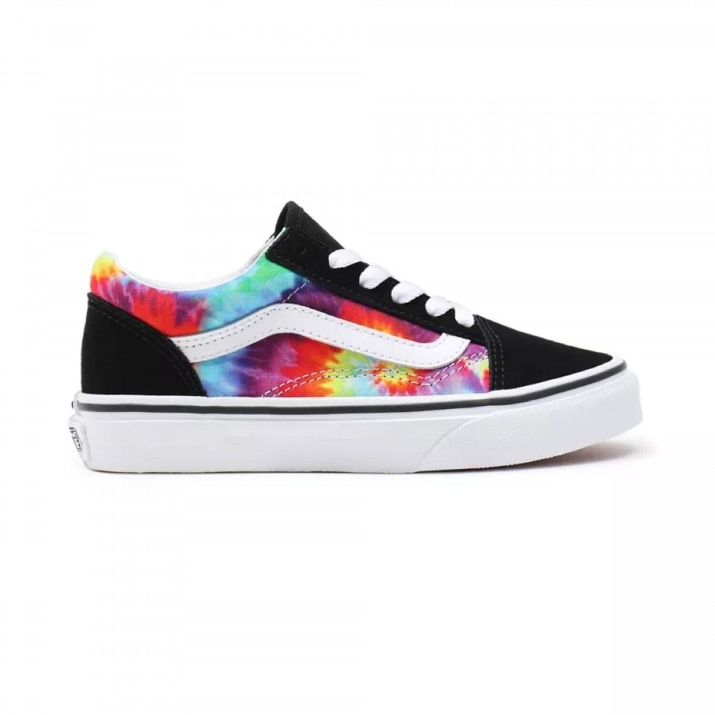 Vans Old Sizekool VN0A4UHZ99E1 Unisex Kid's Black/Multicolor Sizekateboard Sizehoes C1751 (5)