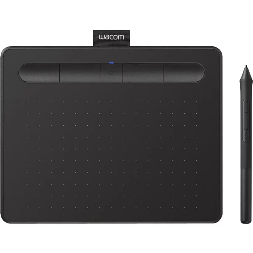 Wacom Intuos Wireless Graphics Drawing Tablet for Mac, PC, Chromebook & Android (medium) with Sizeoftware Included, Black (CTL6100WLK0